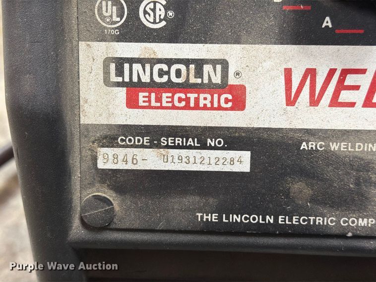 image for item DZ4912 Lincoln Weld-Pak 100 welder