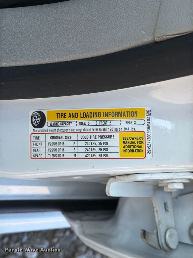 image for item DZ4935 2014 Chevrolet Impala Limited 
