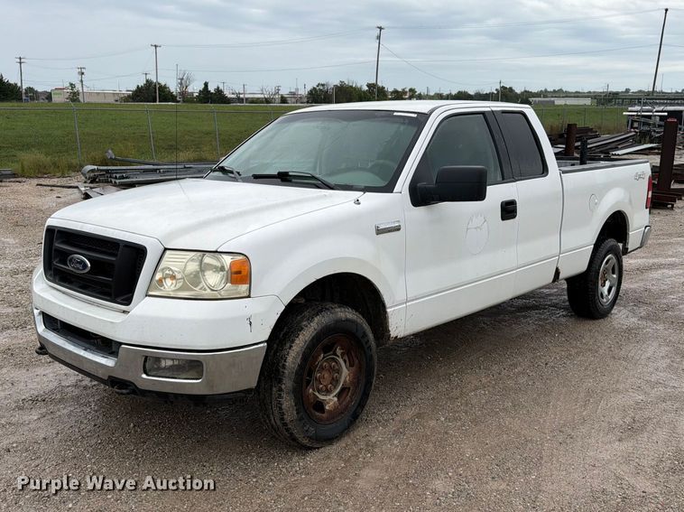 image for item EO8782 2005 Ford F150 Ext. Cab pickup truck