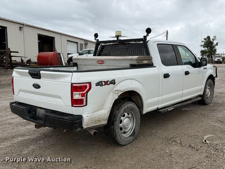 image for item EO8784 2018 Ford F150 Crew Cab pickup truck