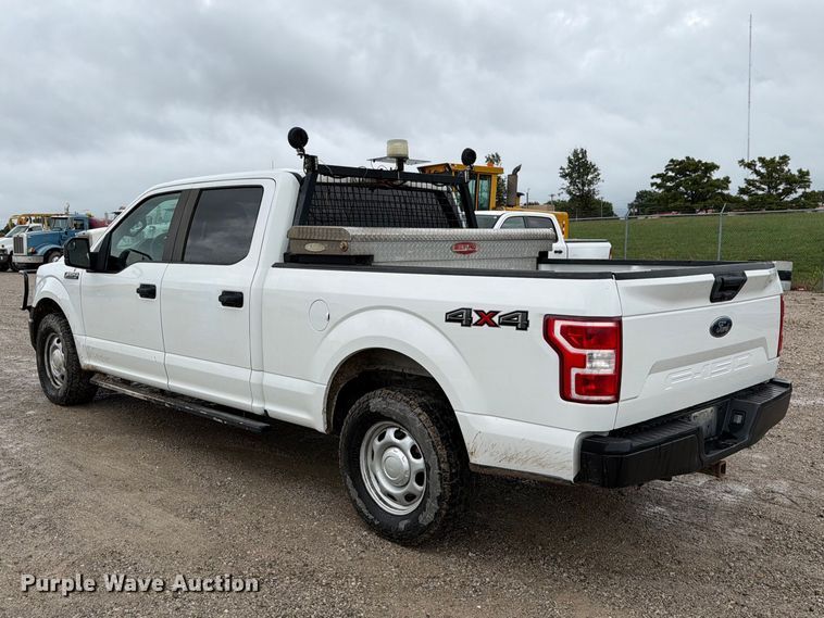 image for item EO8784 2018 Ford F150 Crew Cab pickup truck