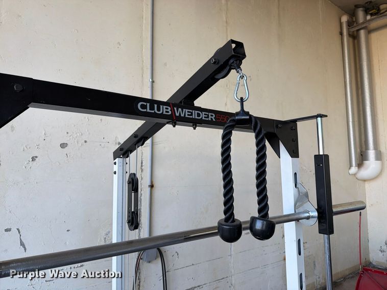 image for item EP7907 Club Weider 550 squat rack