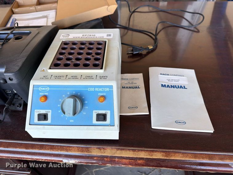image for item EP7910 Hach (3) water/wastewater testing instruments