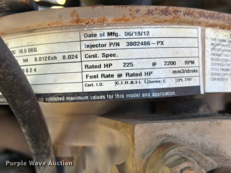 image for item EP7913 1995 Ford L8000 dump truck
