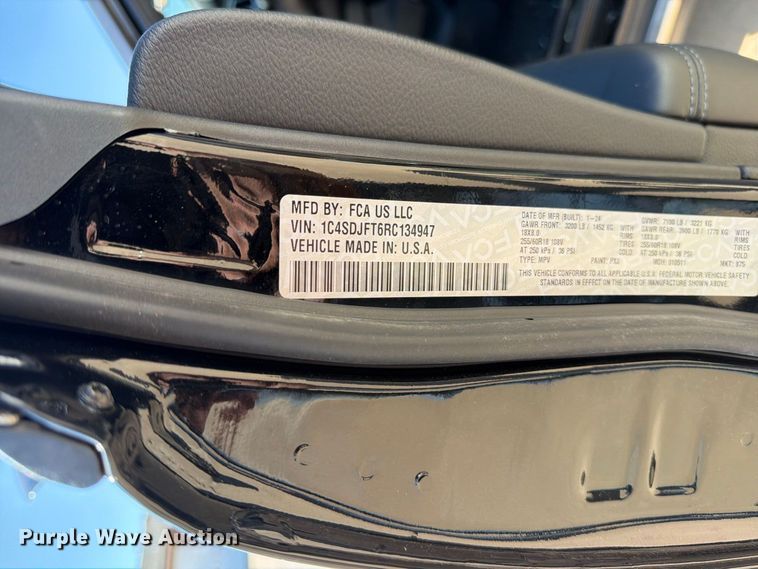 image for item EP7941 2024 Dodge Durango SSV SUV