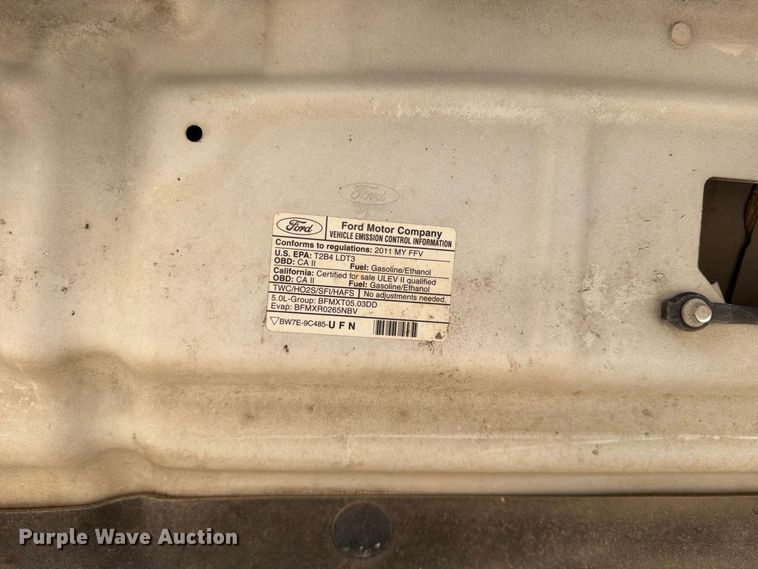 image for item ER3484 2011 Ford F150 XL pickup truck