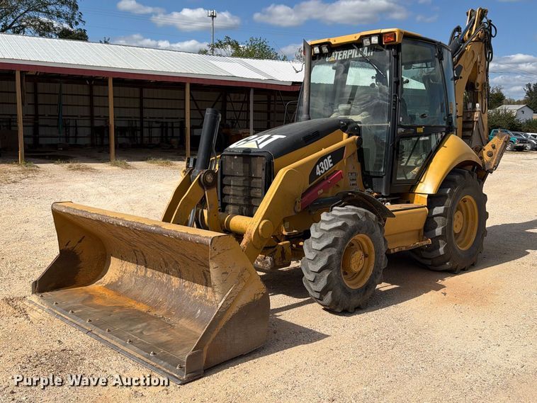 image for item ER3486 2011 Caterpillar 430E backhoe