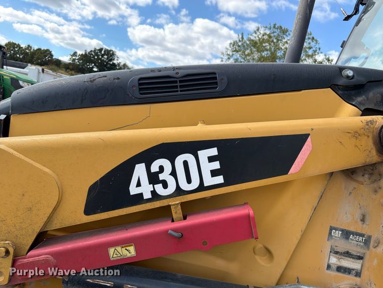 image for item ER3486 2011 Caterpillar 430E backhoe
