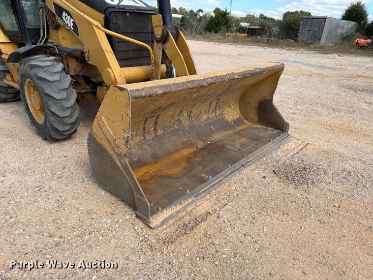 image for item ER3486 2011 Caterpillar 430E backhoe