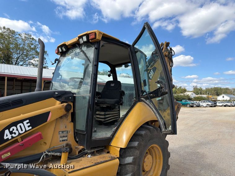 image for item ER3486 2011 Caterpillar 430E backhoe