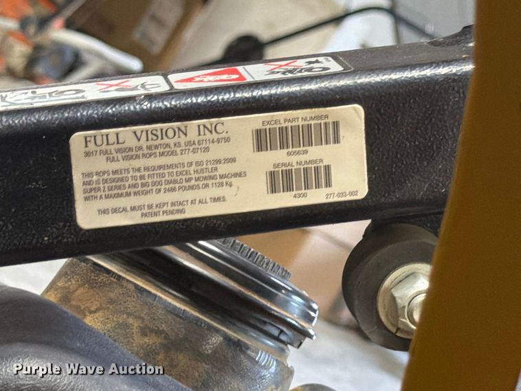 image for item ES1159 2015 Hustler 934224 ZTR lawn mower
