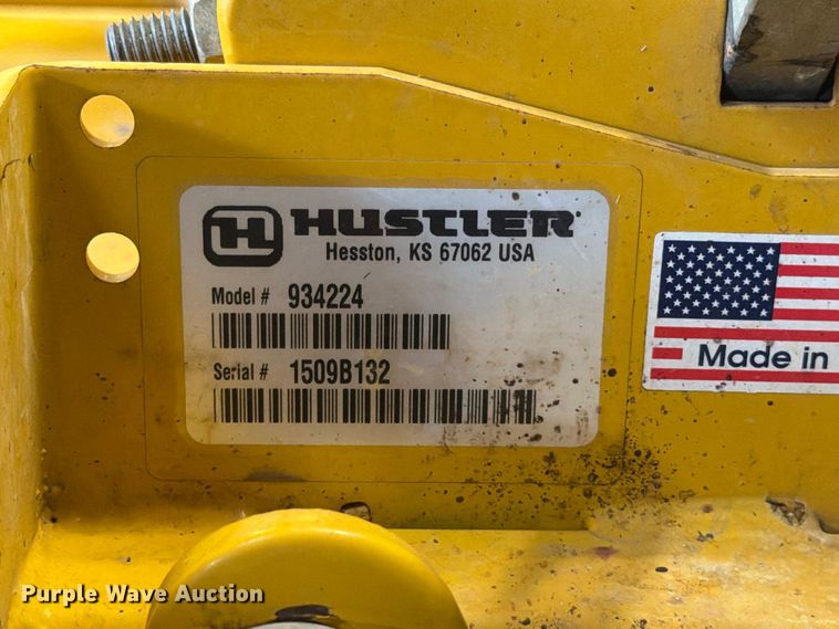 image for item ES1159 2015 Hustler 934224 ZTR lawn mower