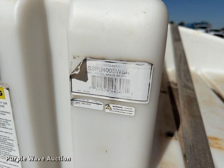 image for item ES1170 2020 Ace Roto-Mold tank