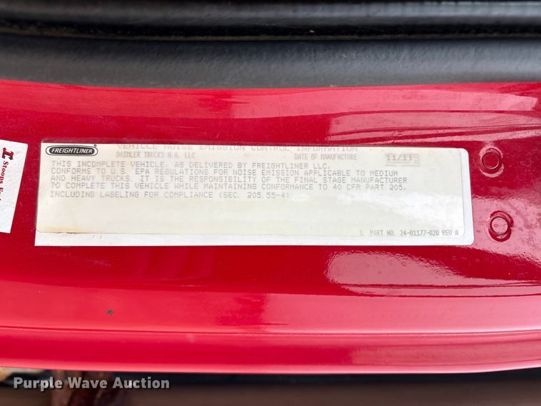 image for item EU0624 2012 Freightliner M2 dump truck