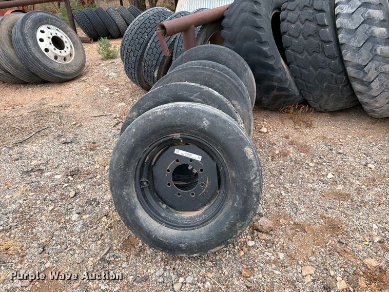 image for item EU5907 (5) aircraft tires and wheels