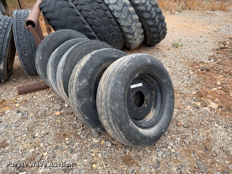 image for item EU5907 (5) aircraft tires and wheels