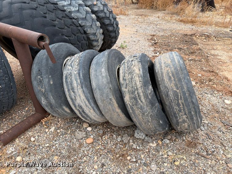 image for item EU5907 (5) aircraft tires and wheels