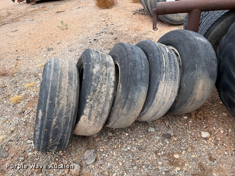 image for item EU5907 (5) aircraft tires and wheels