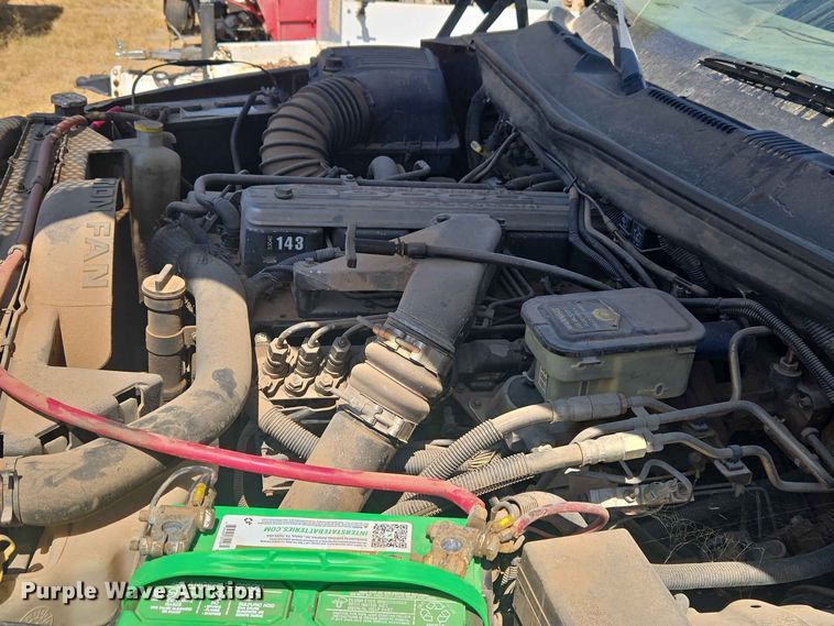 image for item EW8600 1997 Dodge Ram 2500 flatbed pickup truck