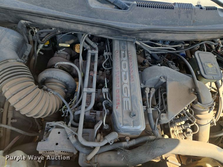 image for item EW8600 1997 Dodge Ram 2500 flatbed pickup truck