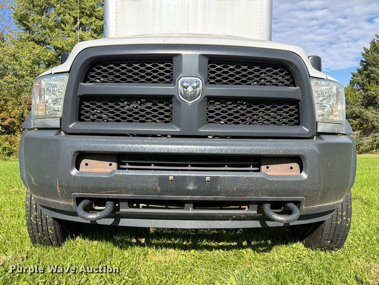 image for item EX1046 2016 RAM 4500 box truck
