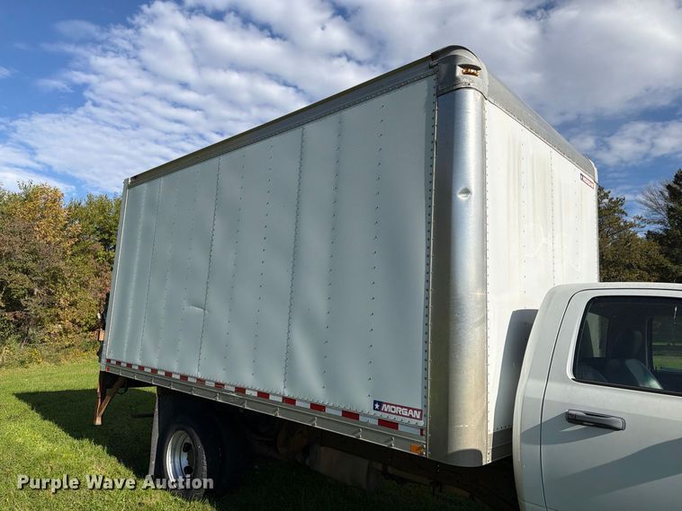 image for item EX1046 2016 RAM 4500 box truck