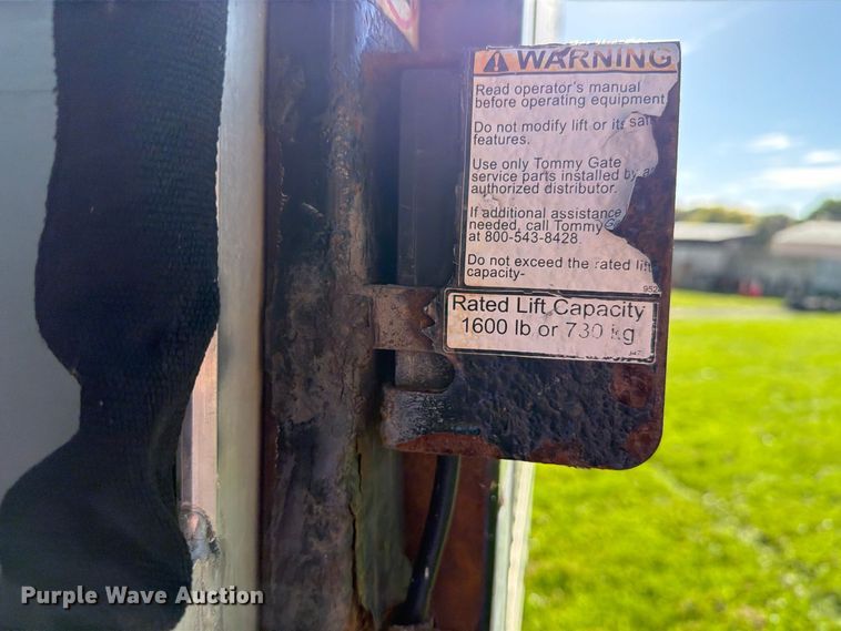 image for item EX1046 2016 RAM 4500 box truck