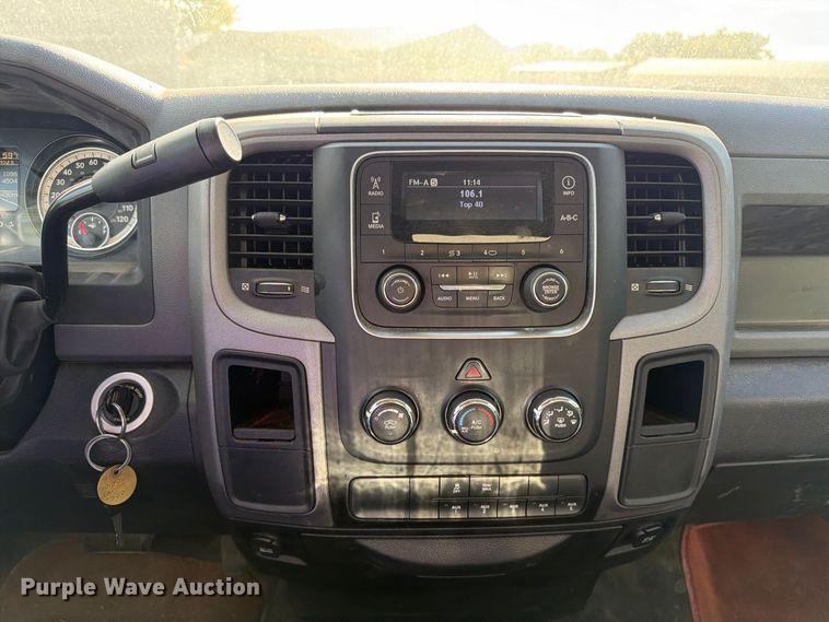 image for item EX1046 2016 RAM 4500 box truck