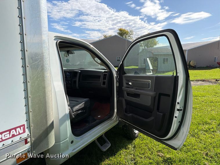 image for item EX1046 2016 RAM 4500 box truck
