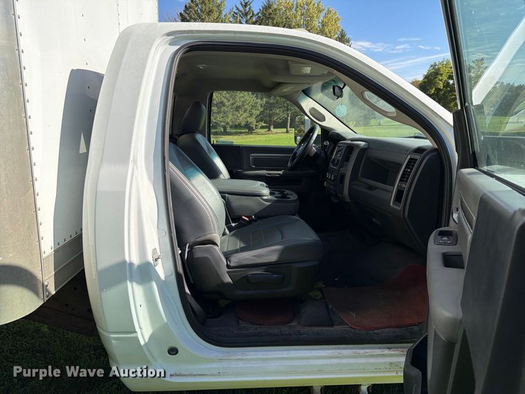image for item EX1046 2016 RAM 4500 box truck