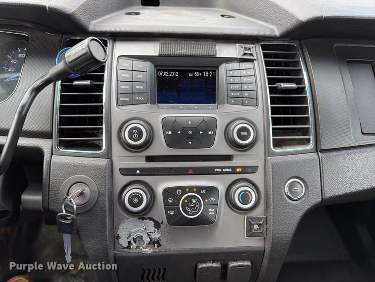 image for item EX1048 2014 Ford Taurus Police Interceptor 