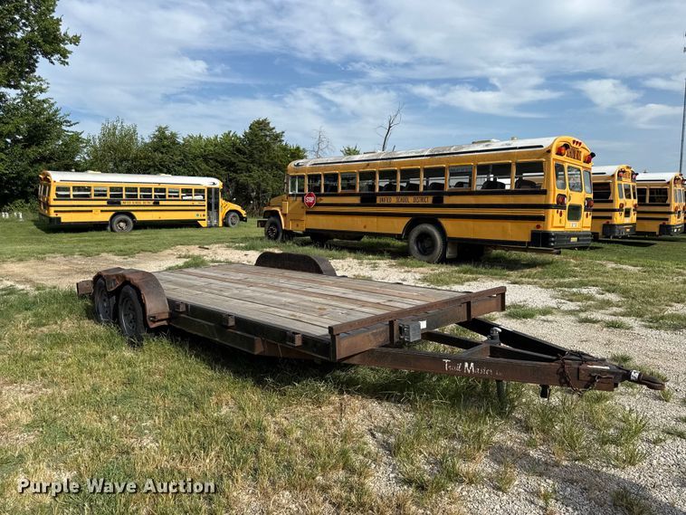 image for item EX2178 2004 Trail Master flatbed trailer