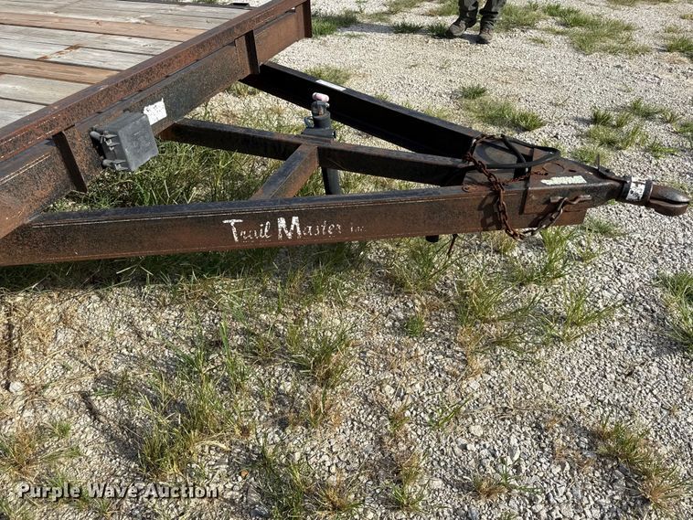 image for item EX2178 2004 Trail Master flatbed trailer