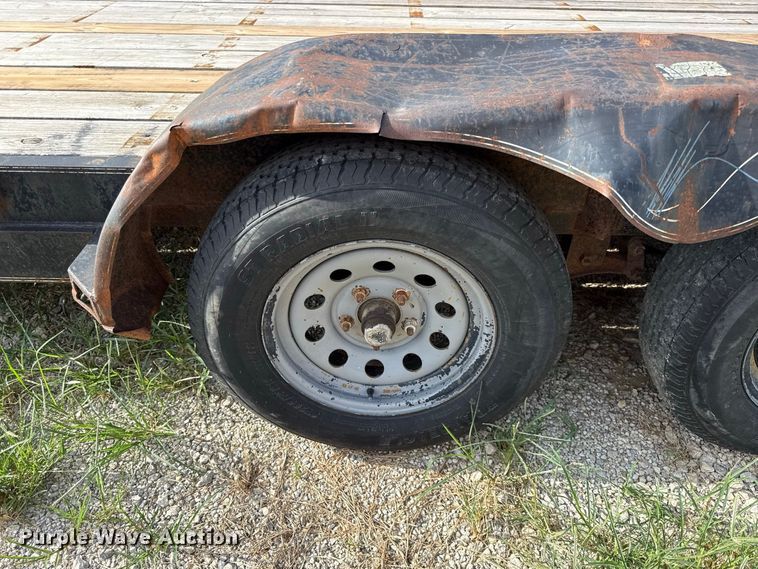 image for item EX2178 2004 Trail Master flatbed trailer