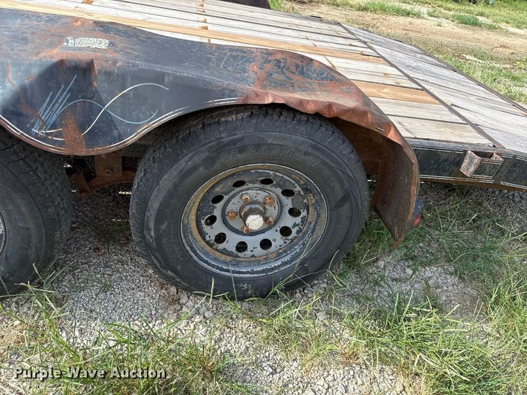 image for item EX2178 2004 Trail Master flatbed trailer