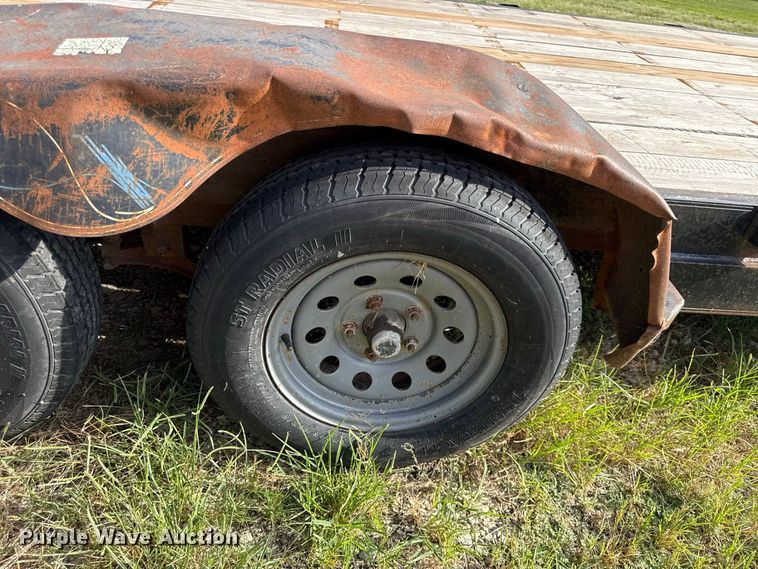 image for item EX2178 2004 Trail Master flatbed trailer