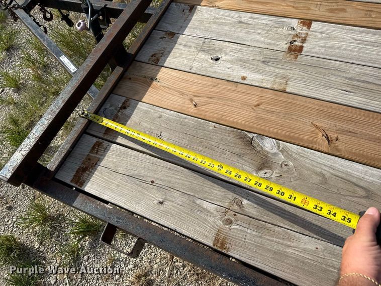 image for item EX2178 2004 Trail Master flatbed trailer