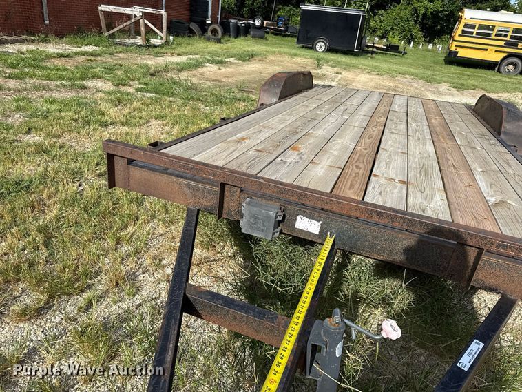 image for item EX2178 2004 Trail Master flatbed trailer