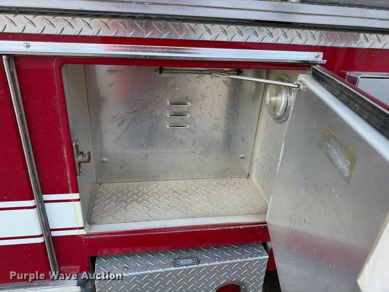 image for item EX2362 1993 E-One ladder fire truck
