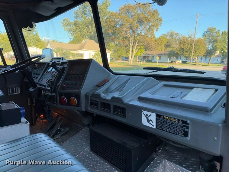 image for item EX2362 1993 E-One ladder fire truck