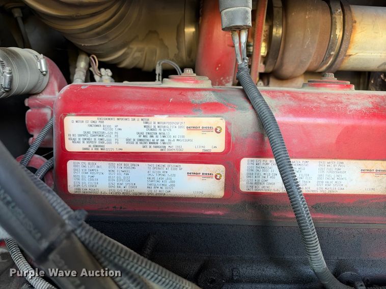 image for item EX2362 1993 E-One ladder fire truck