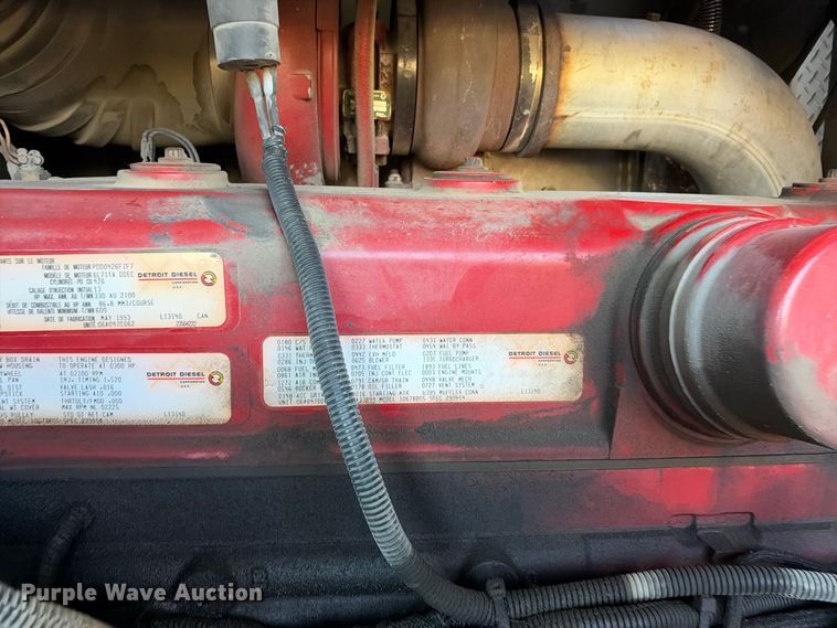 image for item EX2362 1993 E-One ladder fire truck