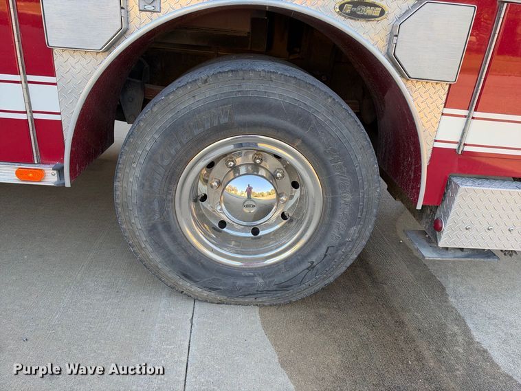 image for item EX2362 1993 E-One ladder fire truck