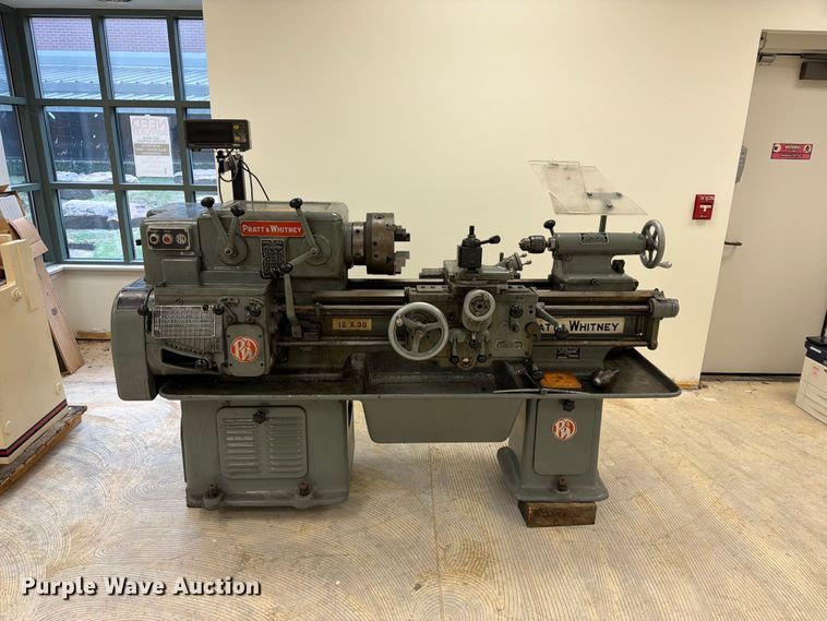 image for item EX4299 PRATT & WHITNEY C lathe