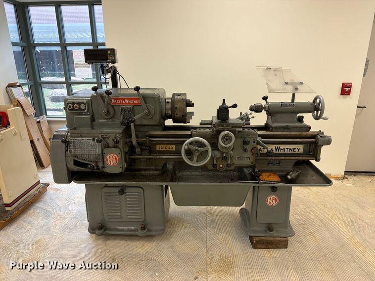 image for item EX4299 PRATT & WHITNEY C lathe