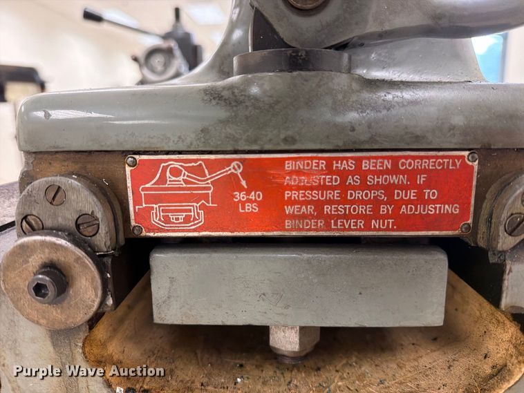 image for item EX4299 PRATT & WHITNEY C lathe