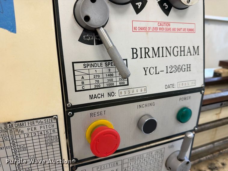 image for item EX4302 C.P. TOOLS INC. YCL-1236GH lathe