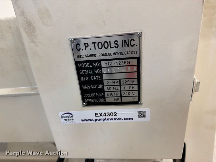 image for item EX4302 C.P. TOOLS INC. YCL-1236GH lathe