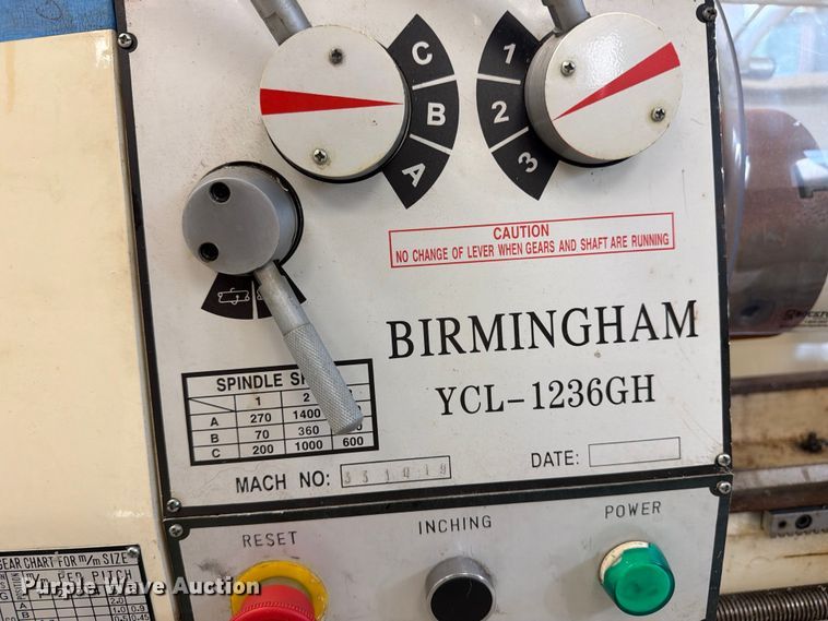 image for item EX4303 C.P. TOOLS INC. YCL-1236GH lathe