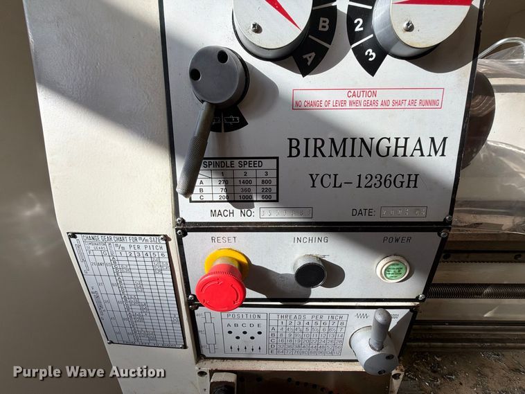 image for item EX4304 C.P. TOOLS INC. YCL-1236GH lathe